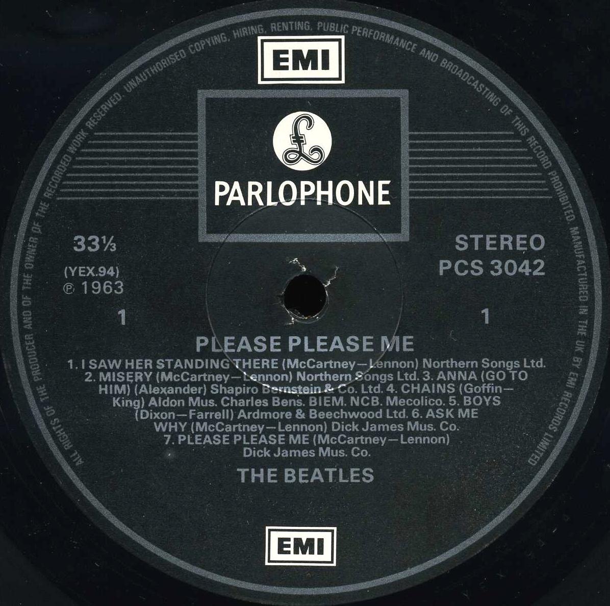 The Beatles Collection » 02. Beatles on Parlophone Records. Part 1 