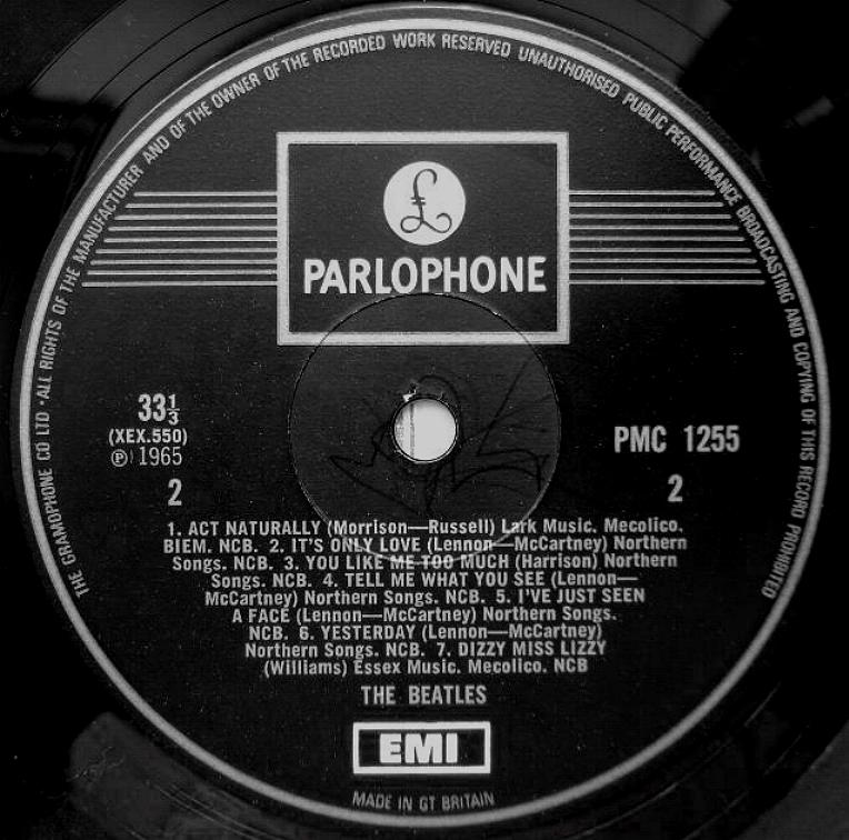 The Beatles Collection » Help!, Parlophone, PMC 1255.
