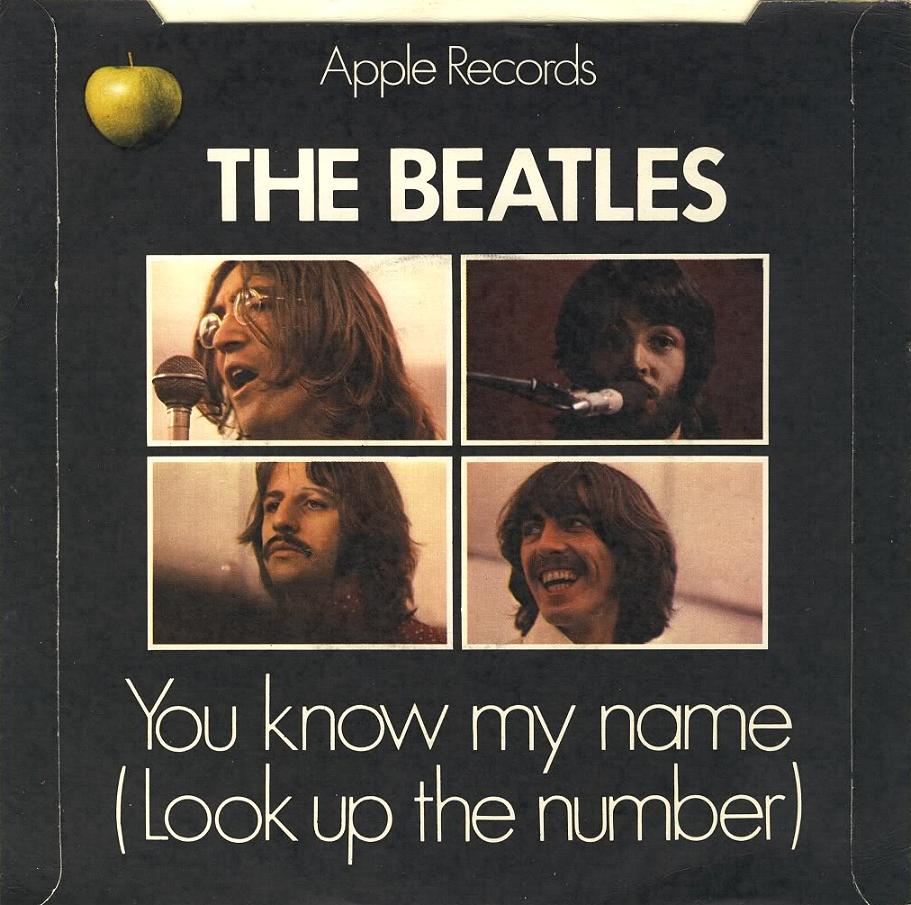 The Beatles Collection » Let It Be / You Know My Name (Look Up The 
