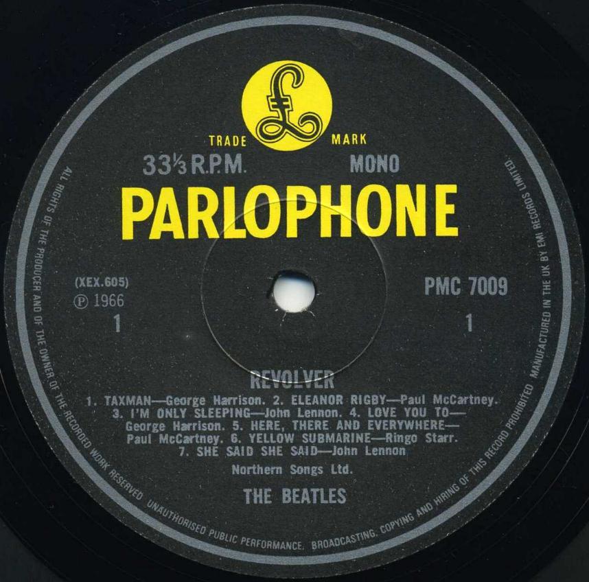 The Beatles Collection » Revolver, Parlophone, PMC 7009.
